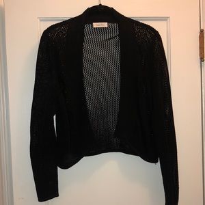 Calvin Klein mesh shrug
